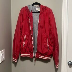 Men H&M red jackets